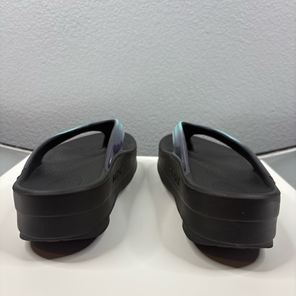 OOFOS OOmega OOlala Luxe Platform Sandal - Atlantis - Picture 8 of 13
